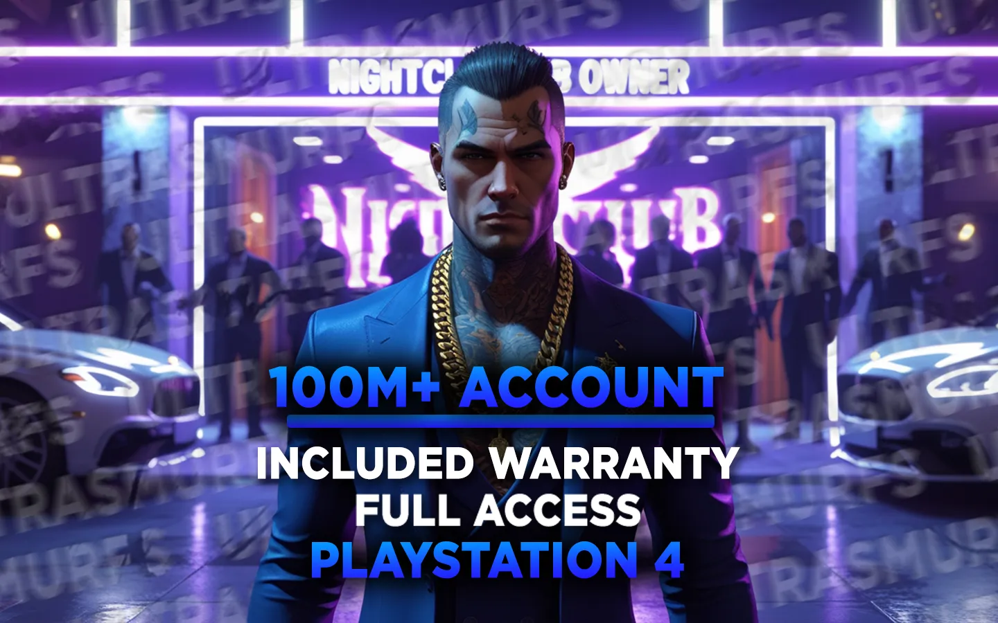 【PS4】100 Million+ Cash Account 
